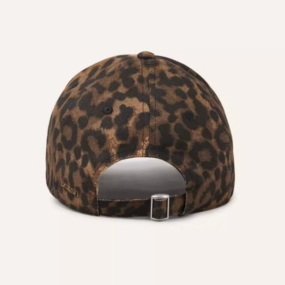 BEST NWT Ba&sh Hino Visor Cap Leopard Cotton Causal main image 4